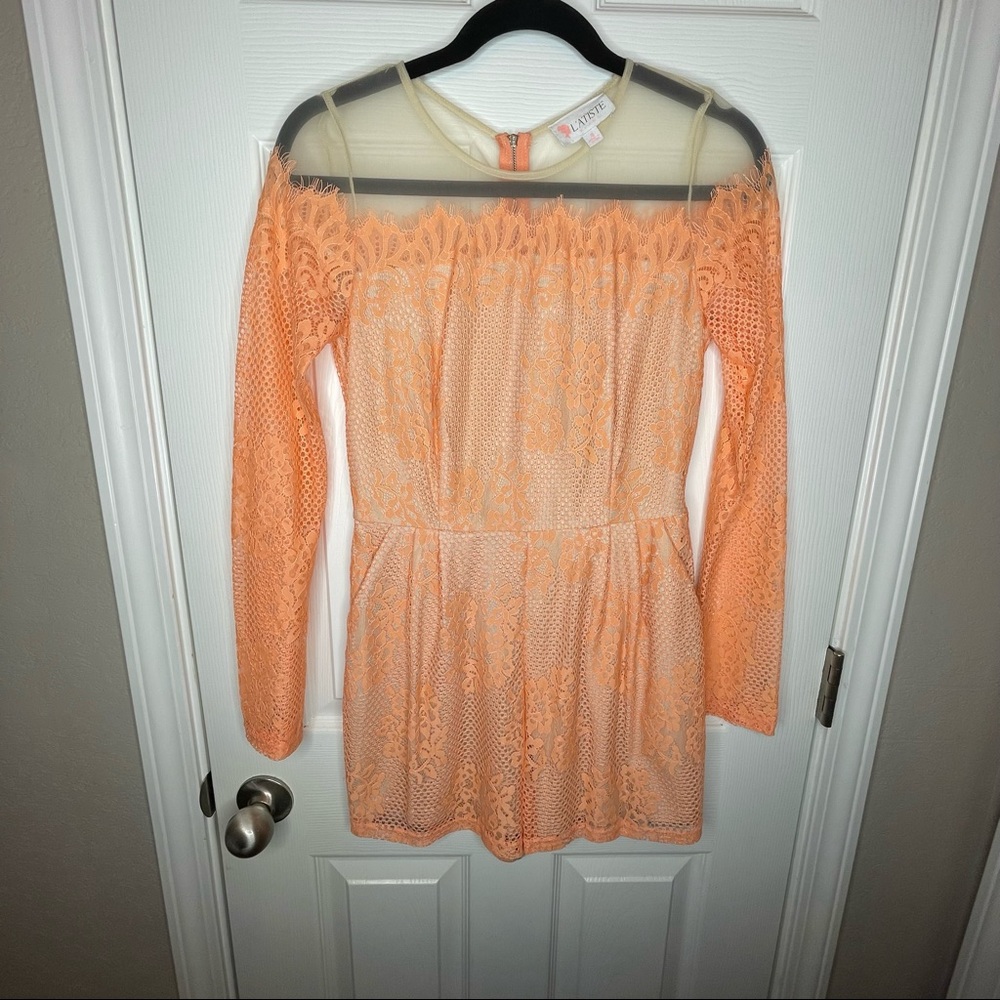 Latiste Fun Orange Romper